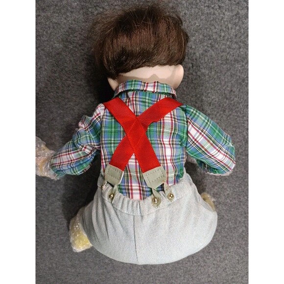 The Danbury Mint "David" Fire Chief Porcelain Doll By Elke Hutchens Vintage VTG - Picture 10 of 16